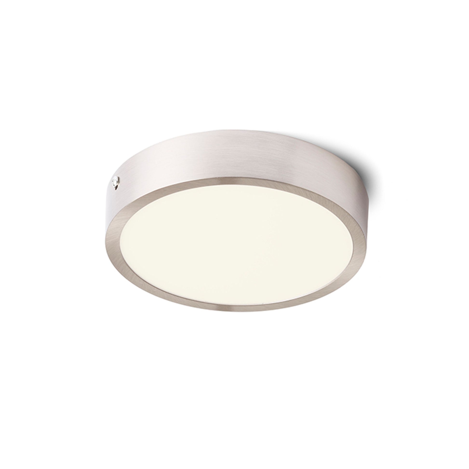 RENDL surface mounted lamp HUE R 17 ceiling  matt nickel 230V LED 18W  3000K R12798 1