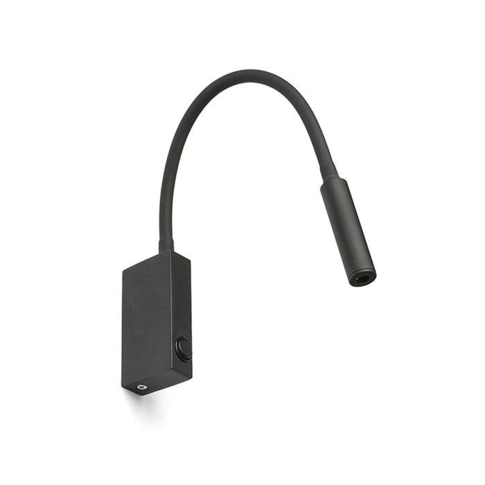 RENDL spotlight EKE wall black 230V LED 3W 60° 3000K R12945 1
