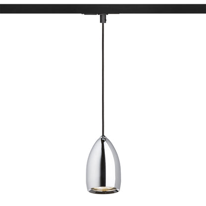 RENDL 1-circuit track system BABADES for 1-circuit tracks chrome 230V GU10 35W R13212 1