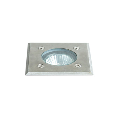 RENDL outdoor lamp ORBU SQ 10 recessed  stainless steel 230V LED GU10 15W IP67 R13439 2
