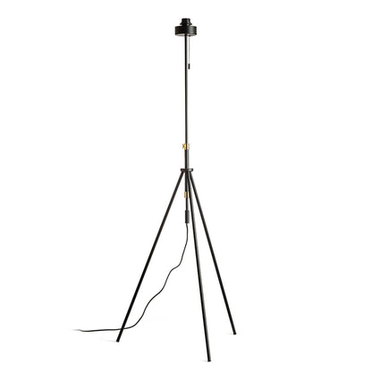 RENDL shades, shade bases, pendent sets LUTON floor base  black/brass 230V LED E27 15W R13640 1