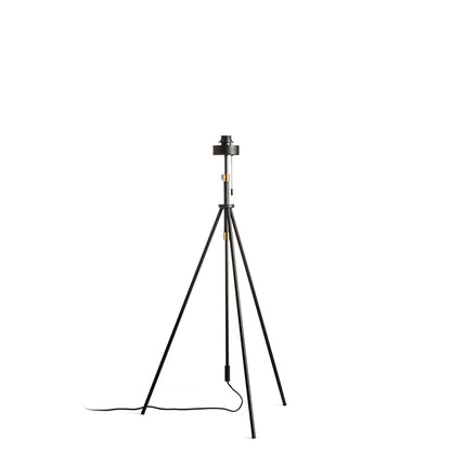 RENDL shades, shade bases, pendent sets LUTON floor base  black/brass 230V LED E27 15W R13640 3