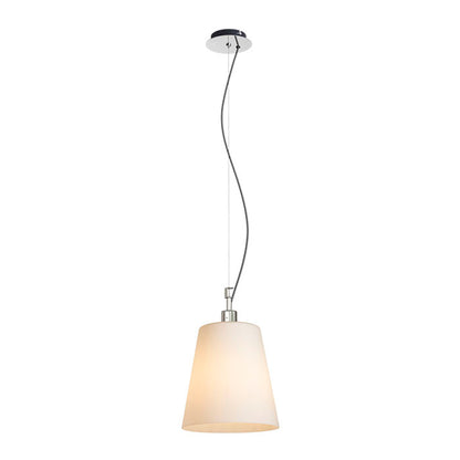 RENDL pendant lamp BABU NEW 22 pendant  opal-colored glass/chrome 230V LED E27 15W R13827 2