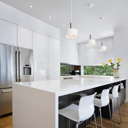 RENDL pendant lamp GIULIA 20 pendant white chrome 230V LED E27 15W R13910 2
