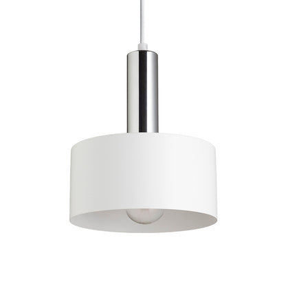 RENDL pendant lamp GIULIA 20 pendant white chrome 230V LED E27 15W R13910 3