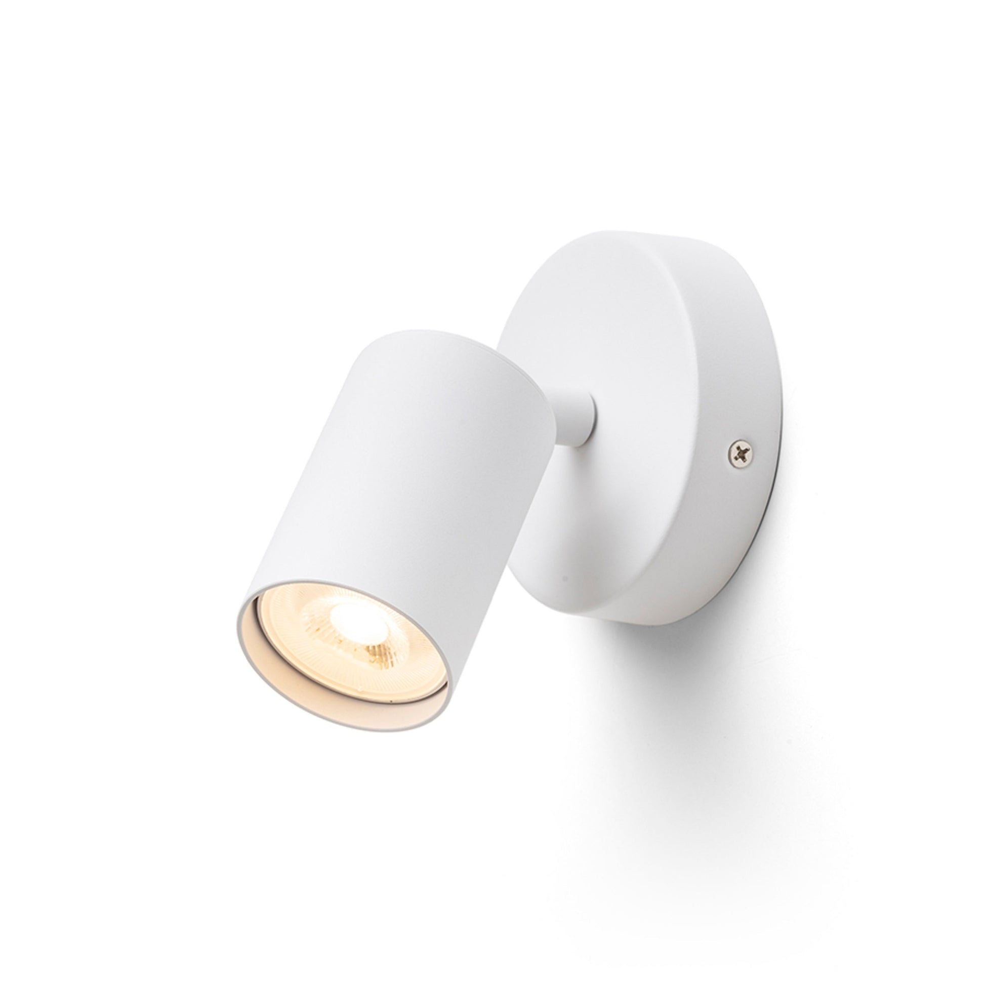 RENDL spotlight DUDE R surface mounted white 230V LED GU10 9W R13918 1