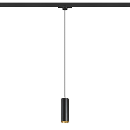 RENDL 3-circuit track system MAVRO for 3-circuit tracks pendant black/gold 230V LED 12W 38° 3000K R13985 2