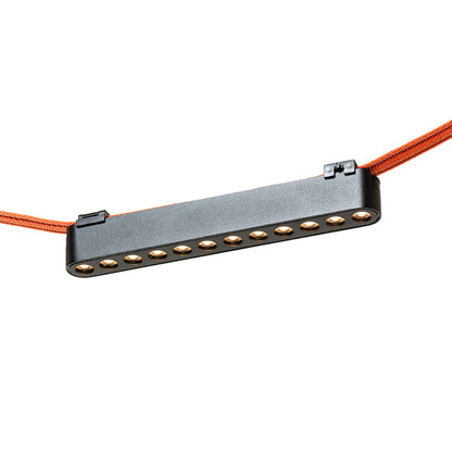 RENDL Ultra-thin track system OXANA 22 for the VEGA/WAVE system black  24= LED 12W 24°  3000K 4000K 6500K R14324 4