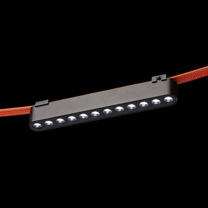 RENDL Ultra-thin track system OXANA 22 for the VEGA/WAVE system black  24= LED 12W 24°  3000K 4000K 6500K R14324 6