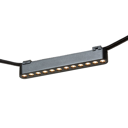 RENDL Ultra-thin track system OXANA 22 for the VEGA/WAVE system black  24= LED 12W 24°  3000K 4000K 6500K R14324 9